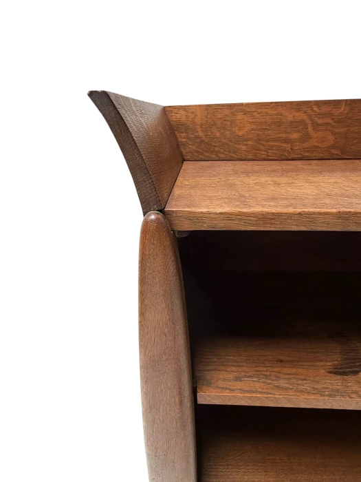 1920s Art Deco Open Bookcase by Paul Bromberg for H. Pander